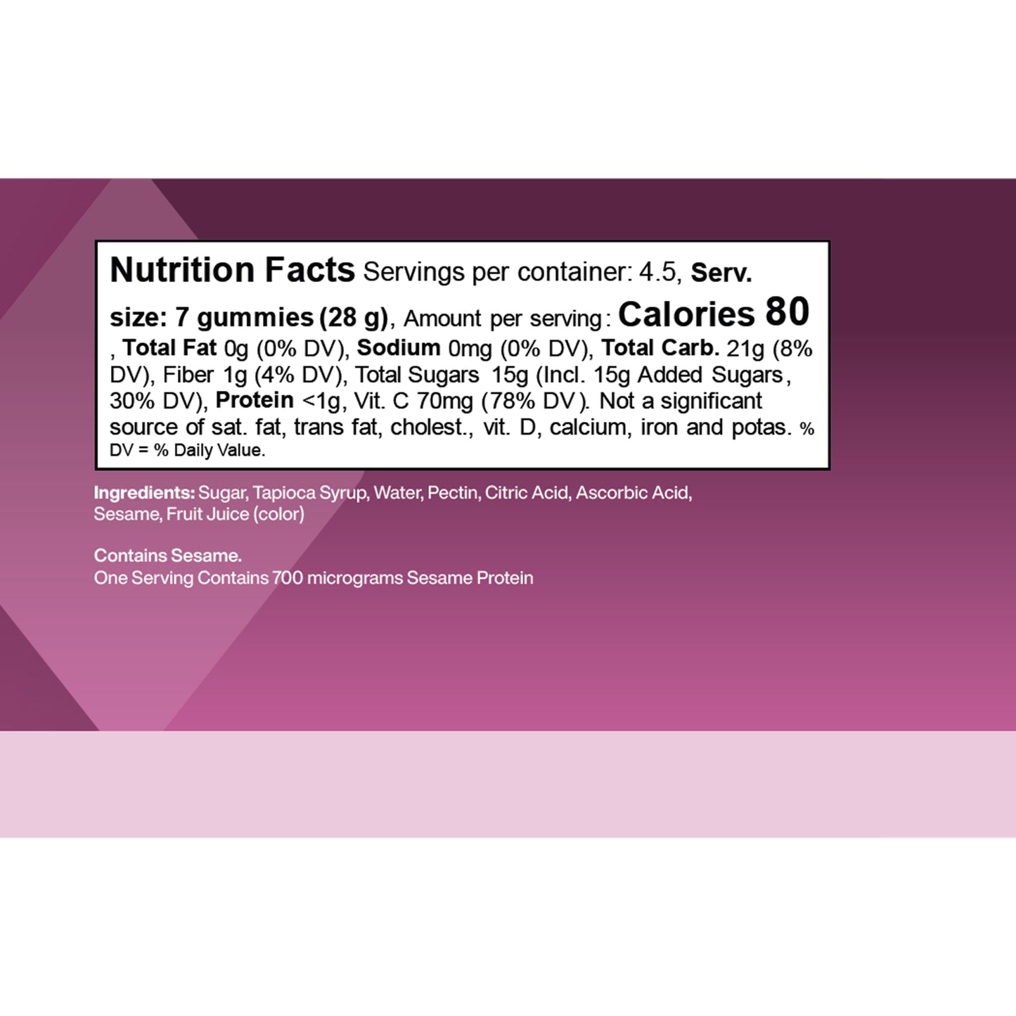 SS100-Gummy Bites Pack of 2